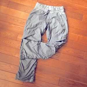 Ivivva Lululemon Studio Pants Lined Grey Girls 14
